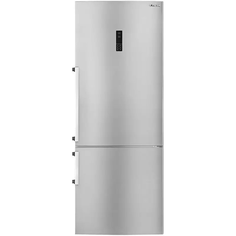 ثلاجة نوفروست فريش كومبى، 530 لتر، 2 باب، فريزر بالاسفل، شاشة ديجيتال، FNB-M640CQT COMBI - فضى