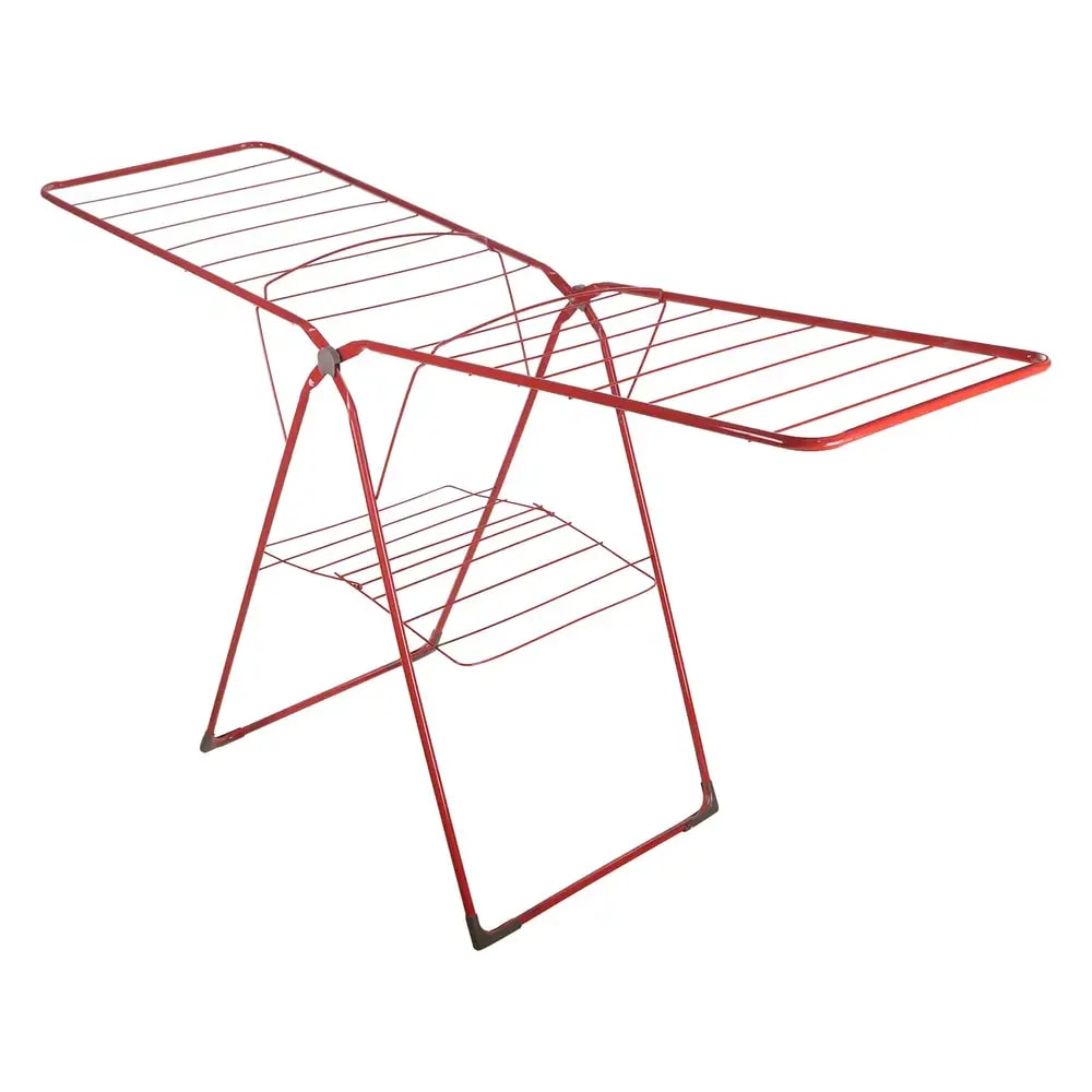 منشر غسيل معدني جولدن ميتال، 18 متر - احمر - عرض بديل