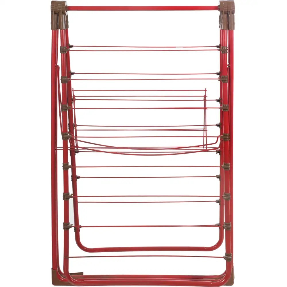 منشر غسيل معدن جولدن ميتال، 18 متر - احمر - عرض بديل