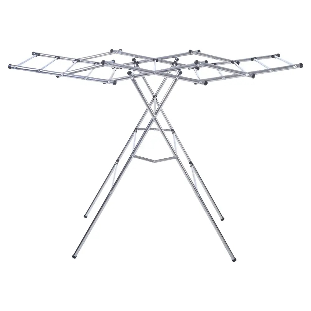 منشر غسيل ستانلس ستيل، 140×100 سم - فضى - عرض بديل