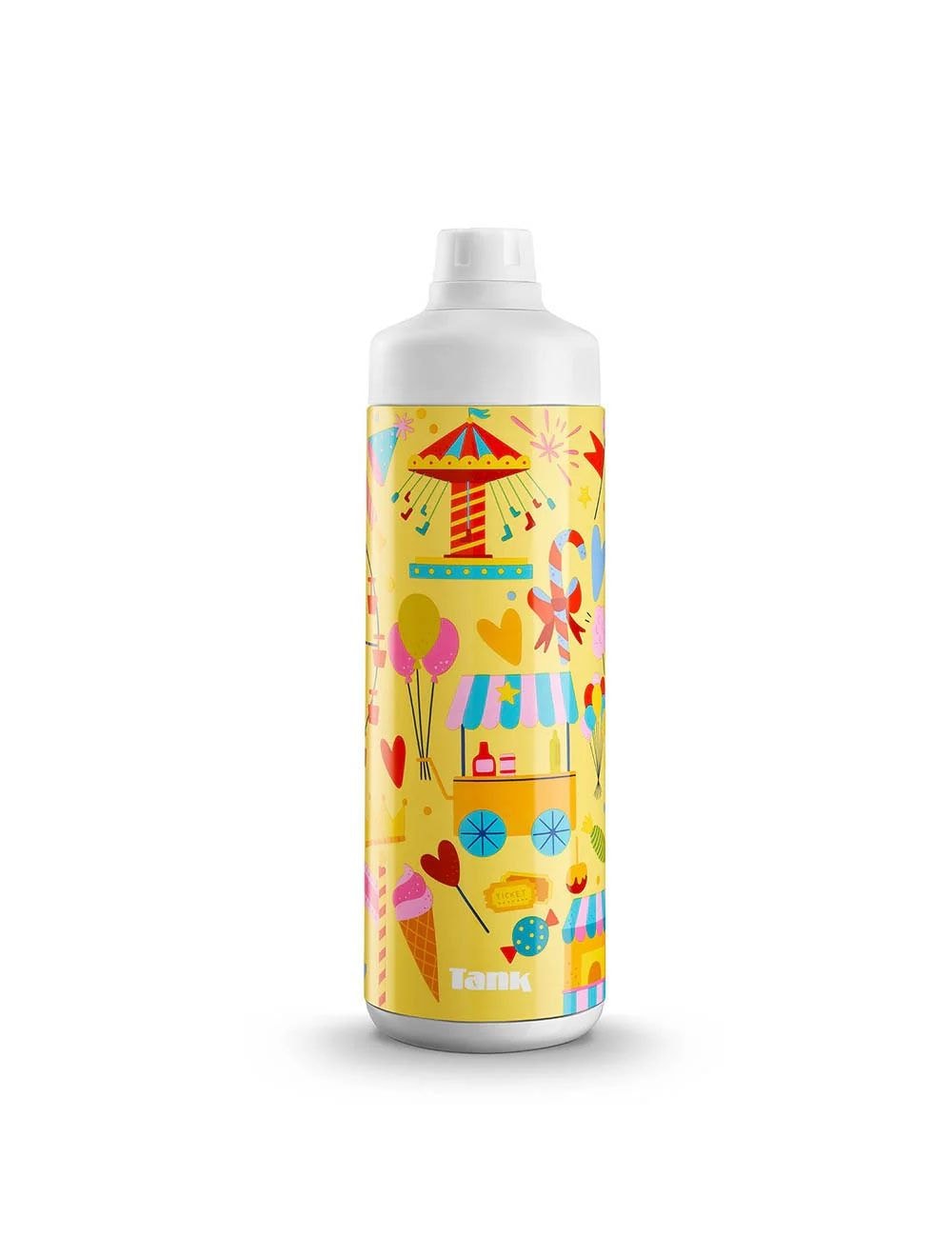 تانك زجاجة سوبر ميني مطبوعة650 مللى - بارك