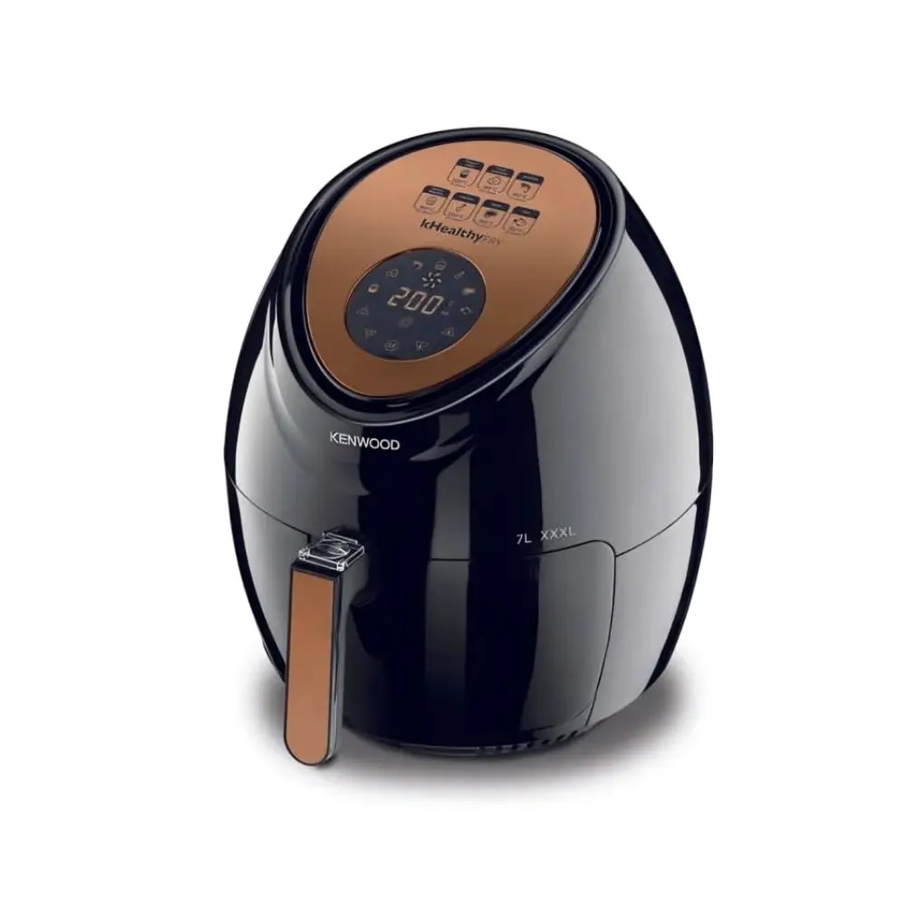 قلاية هوائية كينوود، 7 لتر، 1800 وات، ديجيتال، HFP72.000BK- اسود ( ضمان دولي )