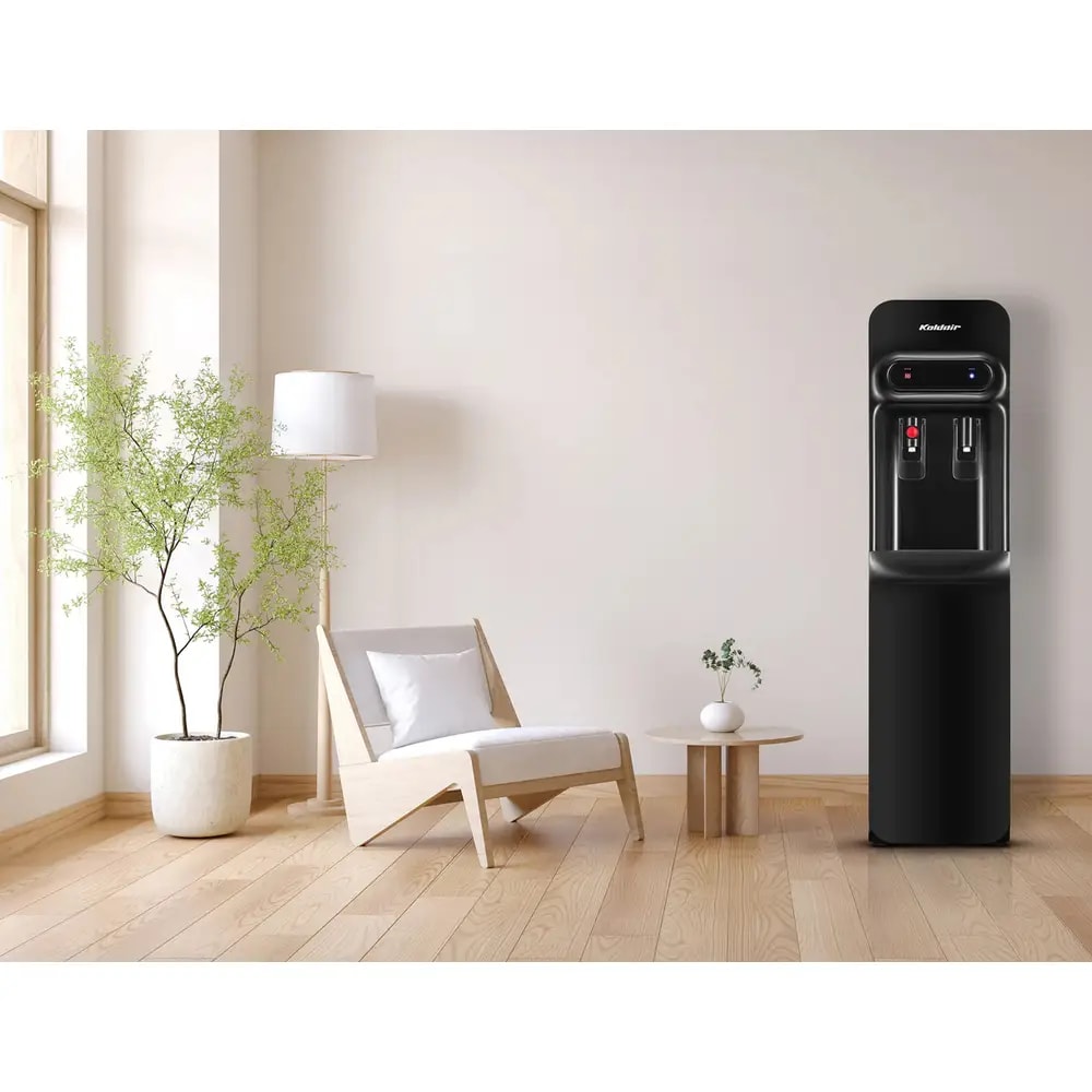 مبرد مياه ديسبينسر كولدير، 2 حنفية، بارد - ساخن، KWD Slim - أسود - عرض بديل