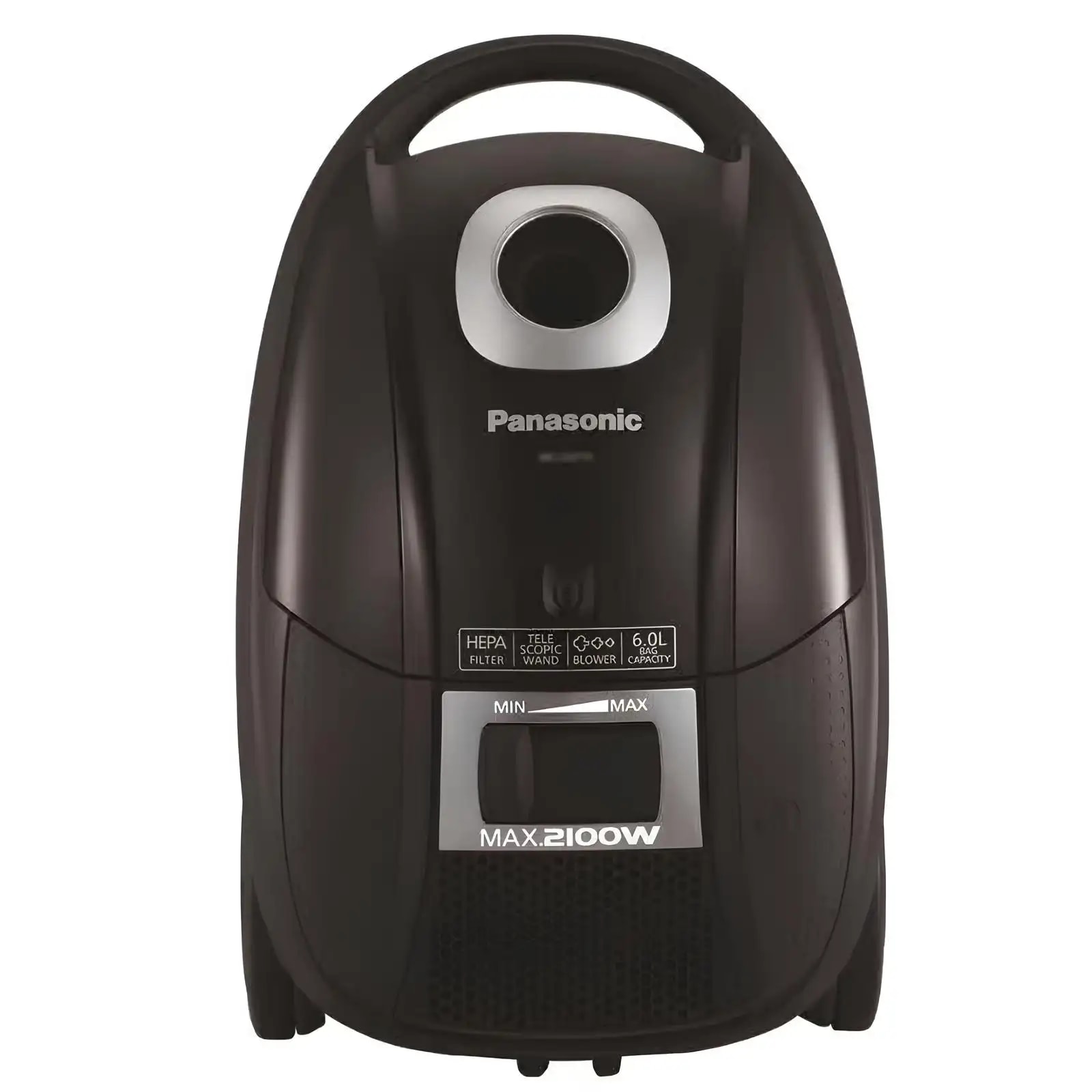 مكنسة كهربائية باناسونيك، 2100 وات، 6 لتر، MC-CG715 - اسود  (ضمان دولي )