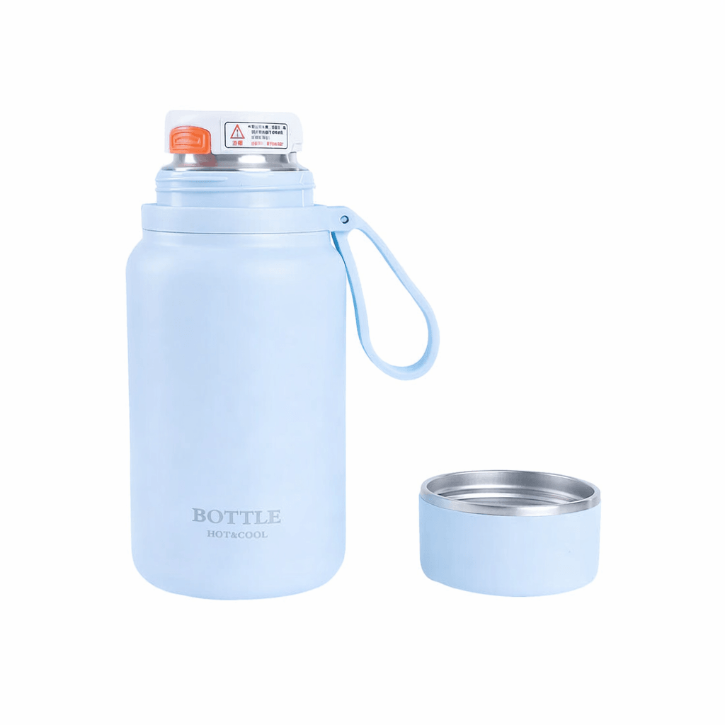 ترمس حراري 650 مللي غطاء سيلكون محبب موديل 18624 - عرض بديل