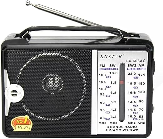 راديو كهربائي صغير كلاسيكي طراز RX-606AC