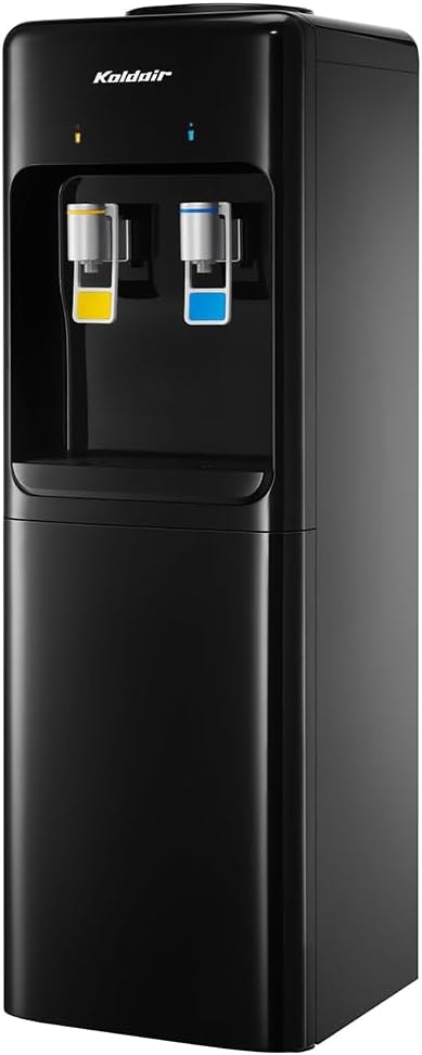 مبرد مياه كولدير، بارد وفاتر، 2 حنفية، KWD CB - اسود