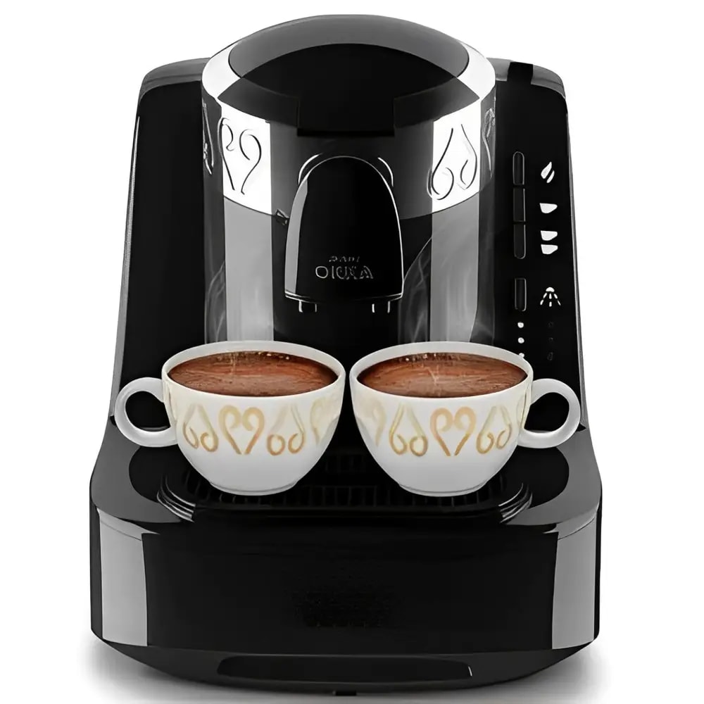 ماكينة تحضير القهوة التركية ارزوم اوكا- OK002 - اسود فضى