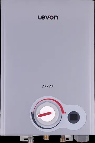 ليفون سخان غاز 6 لتر ديجتيال بدون مدخنه لون سيلفر L- 6518125 - عرض بديل