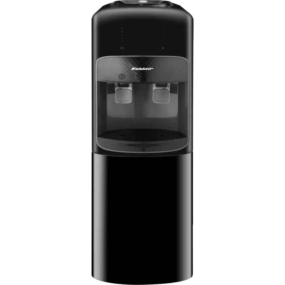 مبرد مياة كولدير، 2 حنفية، بارد- ساخن، مزود بثلاجة، AF 3.1 - اسود