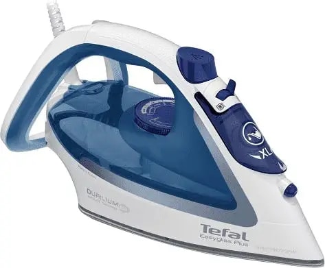 مكواة بخار تيفال ، 2700 وات، FV5751E2- أزرق ابيض ضمان دولي 