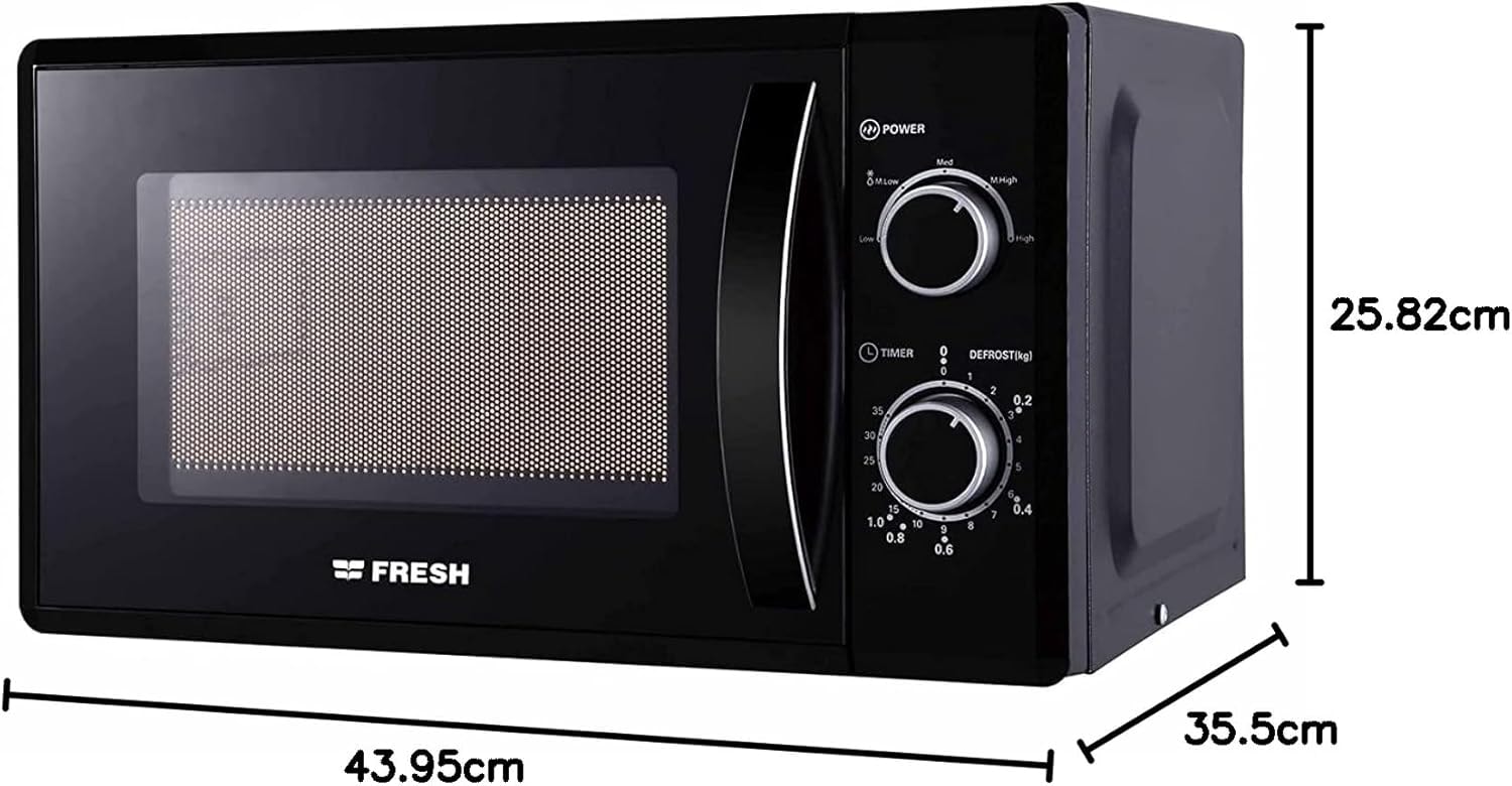 ميكروويف فريش، 20 لتر، 700وات، FMW-20MC-B - اسود - عرض بديل