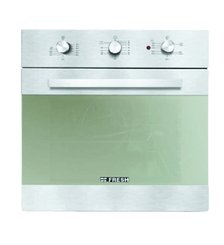 فرن بلت ان فريش 60 ستانلس غاز * كهرباء سوفت كلوز GEOFR60CMS