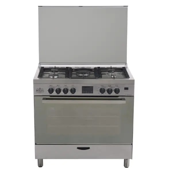 رويال جاز بروفيشنال بوتاجاز 5 شعلة 60*90 سم استانلس R-2010325