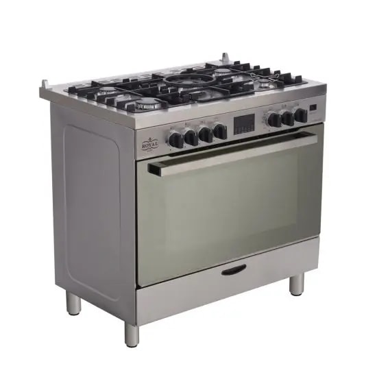 رويال جاز بروفيشنال بوتاجاز 5 شعلة 60*90 سم استانلس R-2010325 - عرض بديل