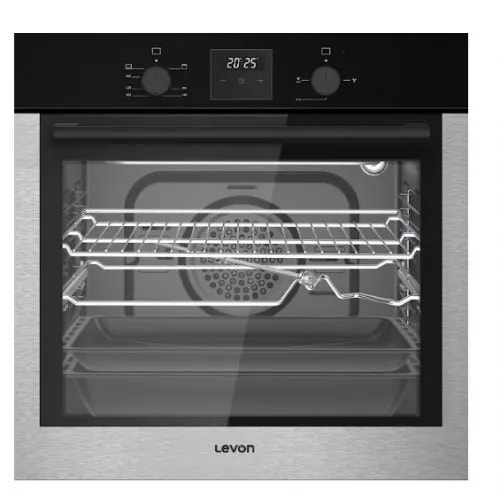 ليفون فرن غاز بيلت ان 60 سم بالمروحة أمان كامل L-1612005 - عرض بديل